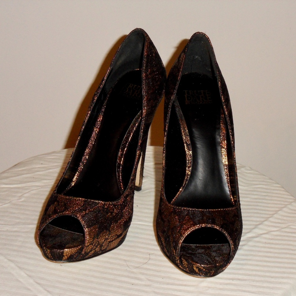 Madonna Truth or Dare Lace Stilettos